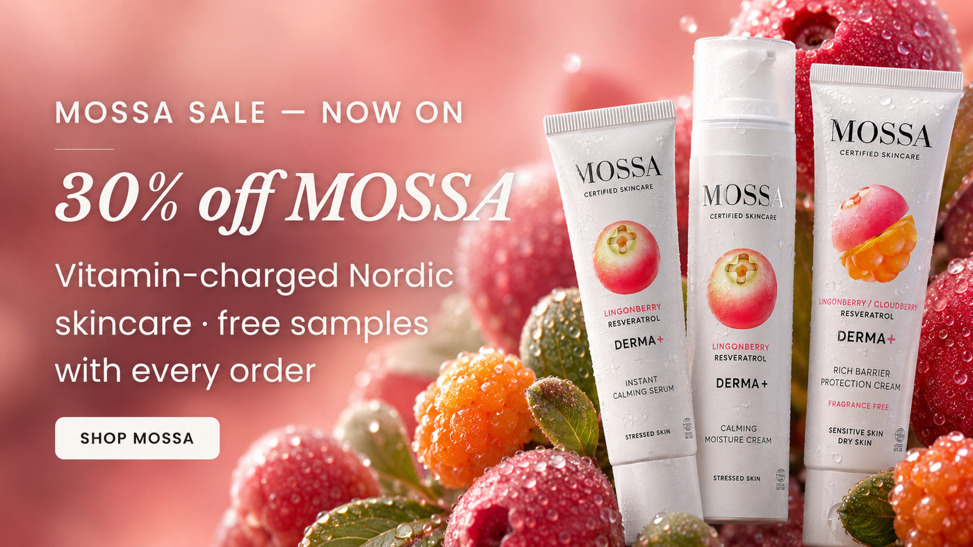 MOSSA sale - save 30%