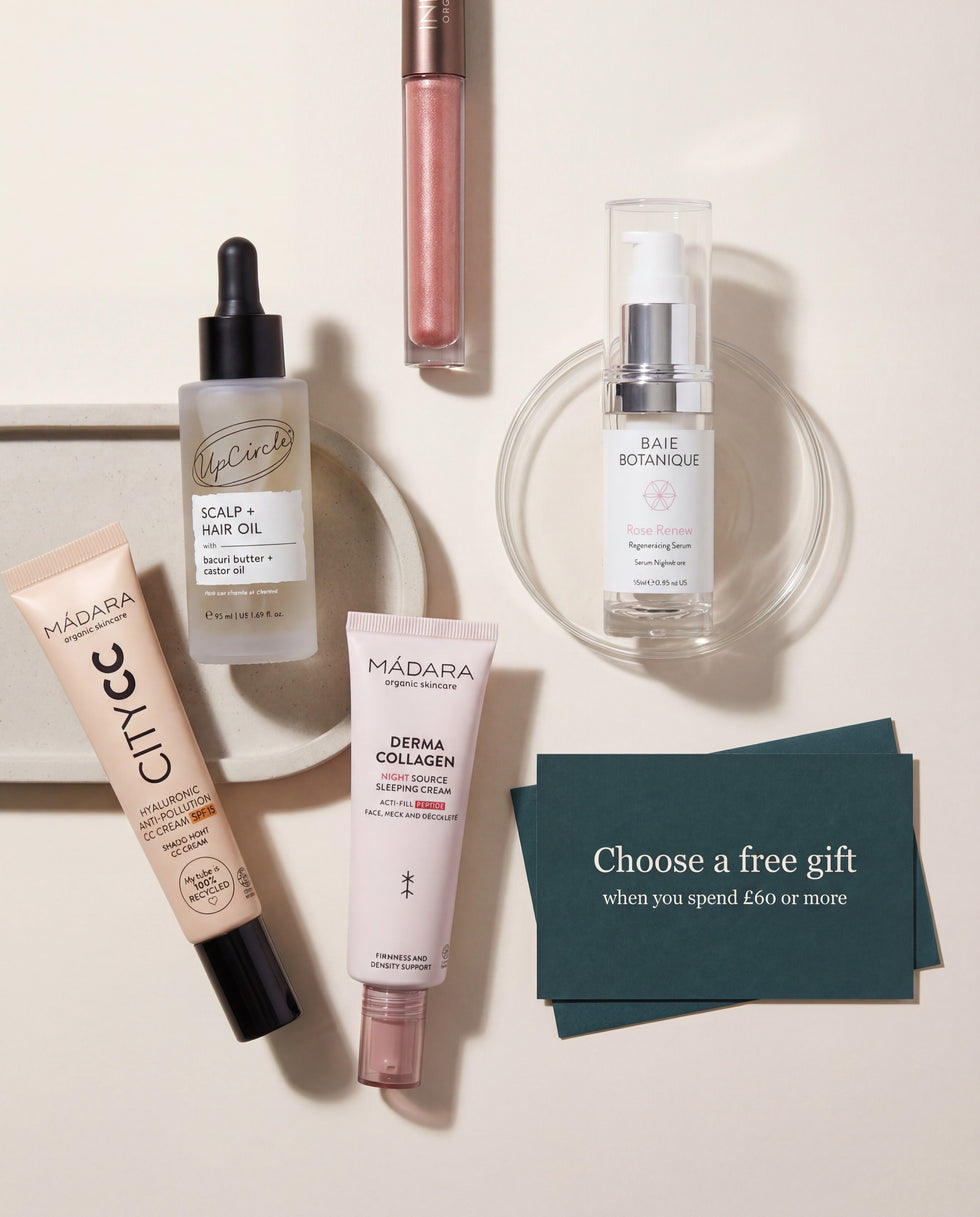 Choose a free gift with ÂŁ60 spend