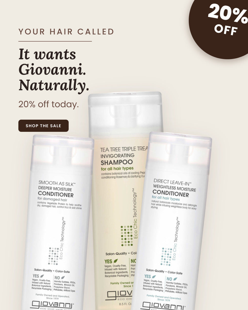 Giovanni Hair Care Sale - Save 20%