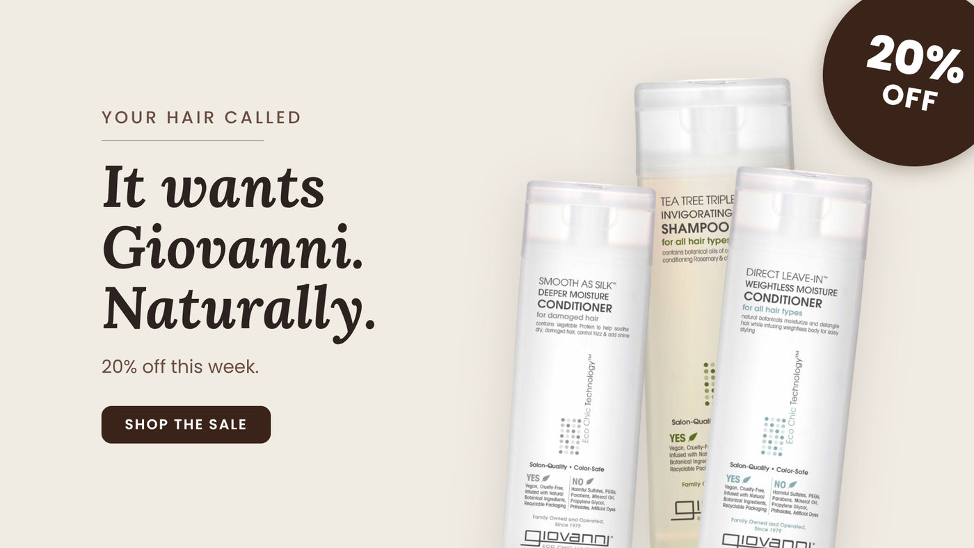 Giovanni Hair Care Sale - Save 20%