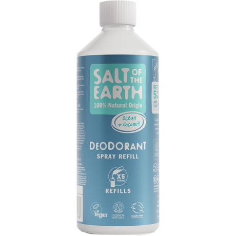 Natural Deodorant Refillable Spray | Ocean & Coconut