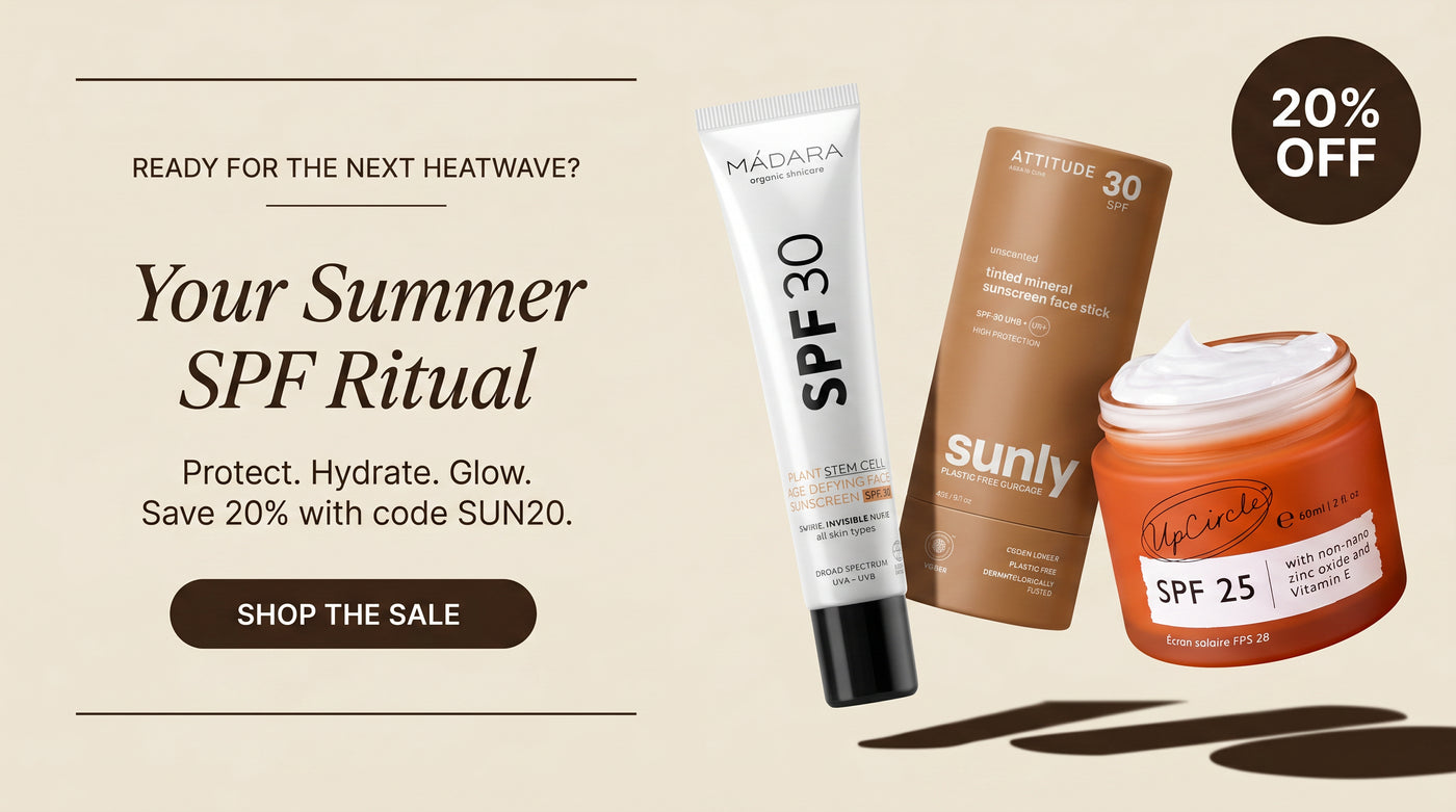 20% off SPF with code SUN20