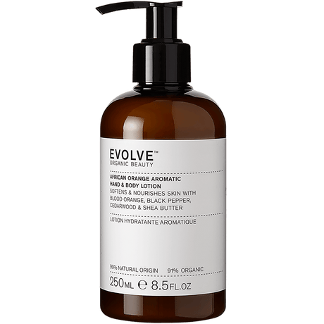 African Orange Aromatic Hand & Body Lotion - mypure.co.uk