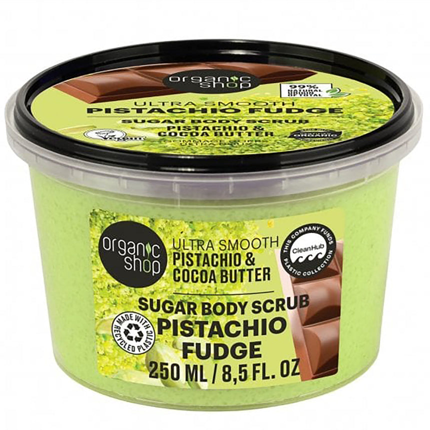 Body Scrub | Ultra Smooth Pistachio Fudge - mypure.co.uk