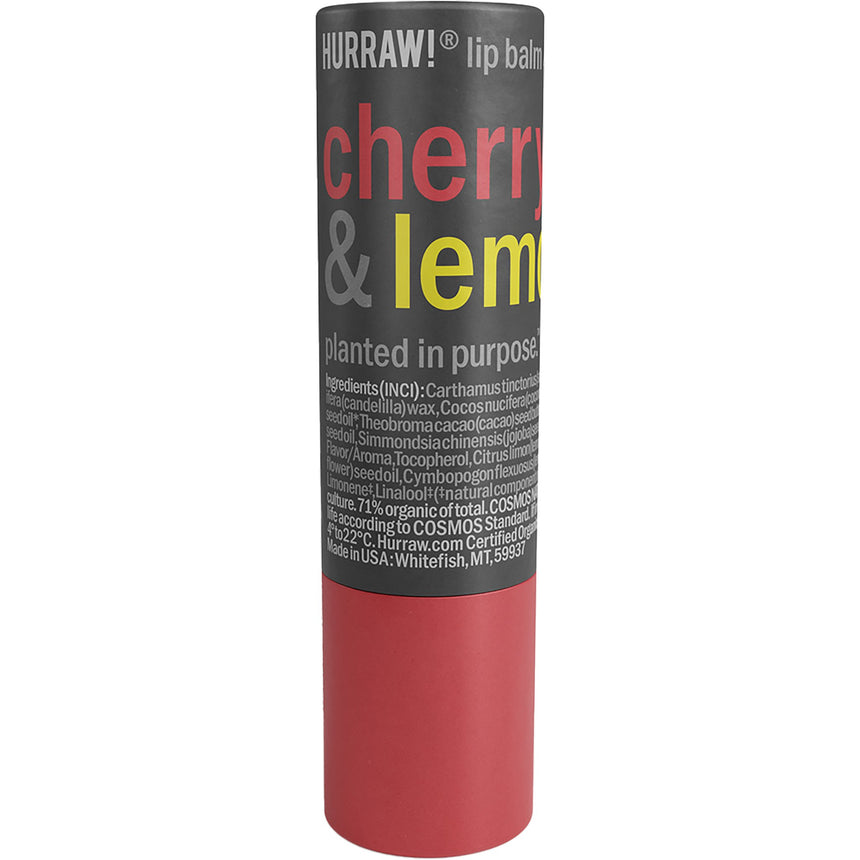 Cherry & Lemon Lip Balm - mypure.co.uk