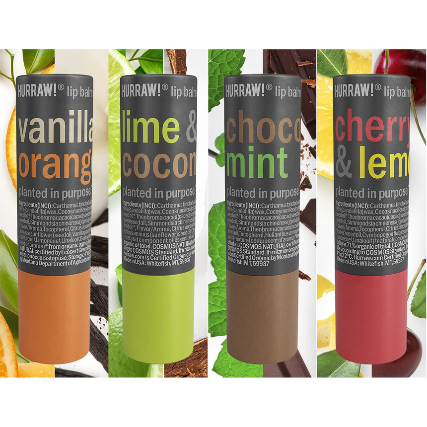 Cherry & Lemon Lip Balm - mypure.co.uk