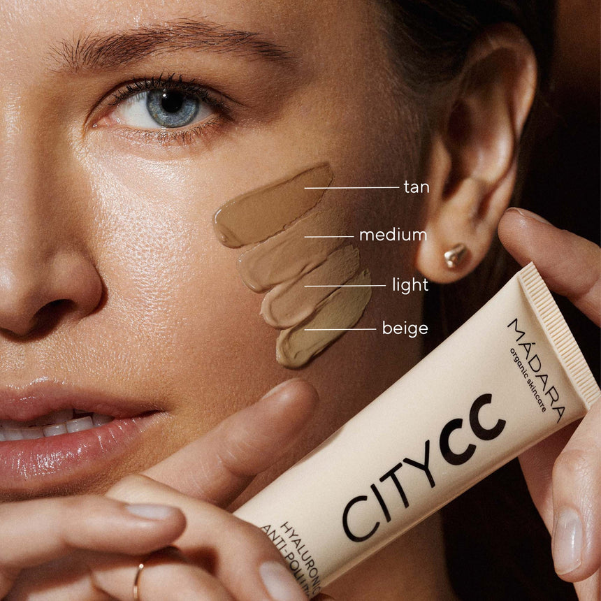 CITY CC | Hyaluronic Anti - pollution CC Cream SPF 15 - FREE SAMPLE Pick 5 per order - mypure.co.uk