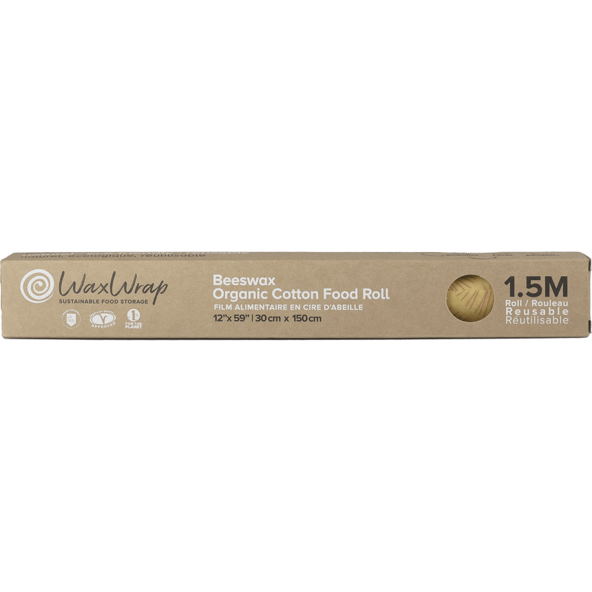 Cotton Beeswax Food Roll - mypure.co.uk