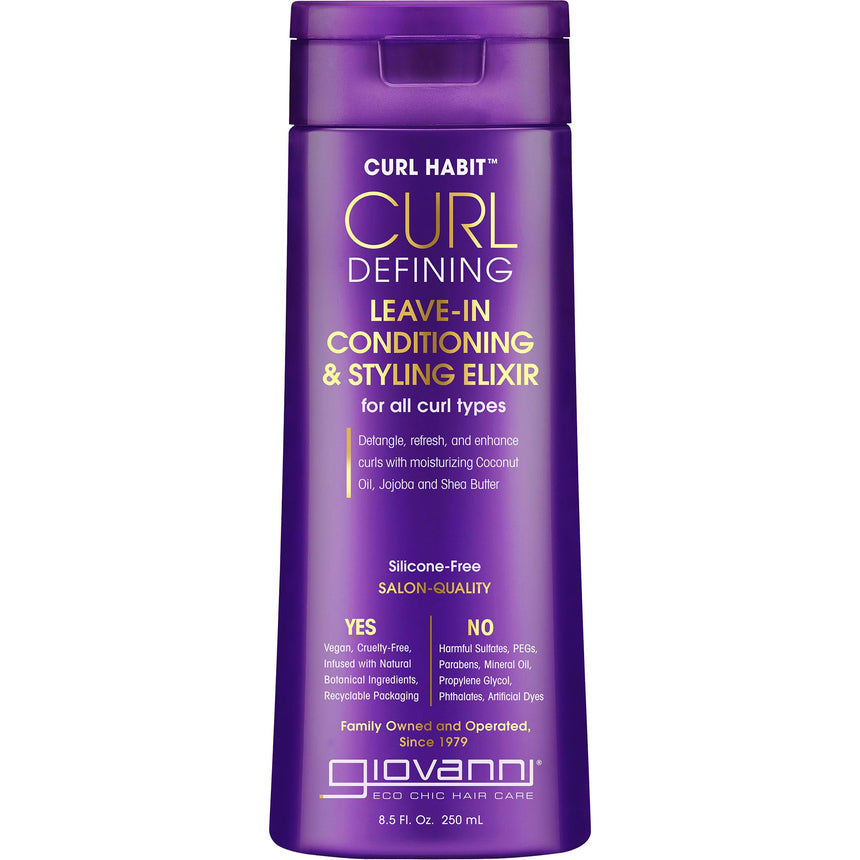 Curl Defining Leave In Conditioner & Style Elixir - mypure.co.uk