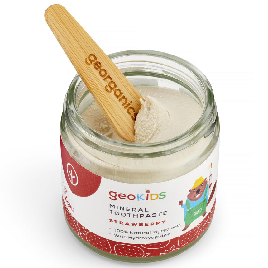 GeoKids Mineral Toothpaste | Strawberry - mypure.co.uk