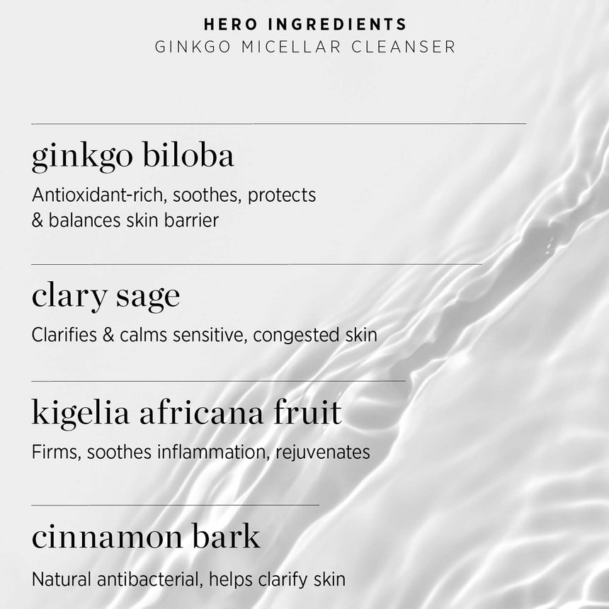 Ginkgo Micellar Cleanser - mypure.co.uk