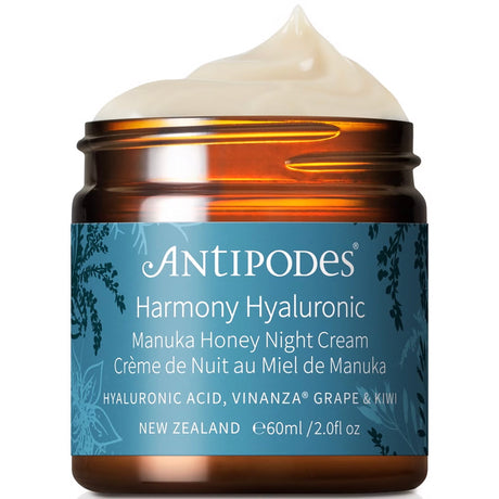 Harmony Hyaluronic Manuka Honey Night Cream - mypure.co.uk