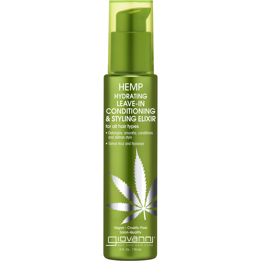 Hemp Hydrating Leave In Conditioning Styling Elixir - mypure.co.uk