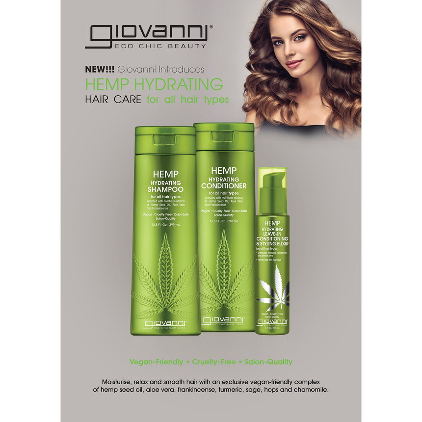 Hemp Hydrating Shine Spray - mypure.co.uk