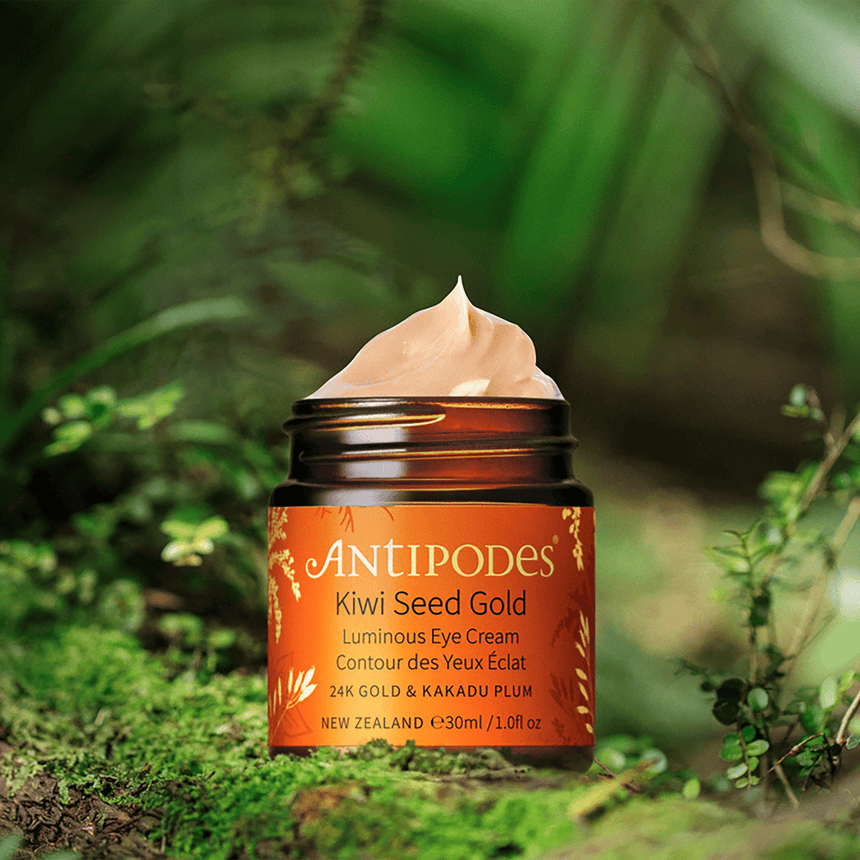 Kiwi Seed Gold Luminous Eye Cream - mypure.co.uk