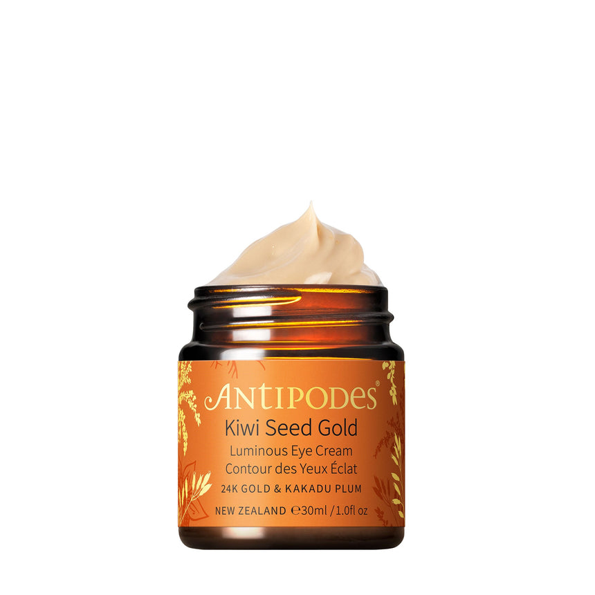 Kiwi Seed Gold Luminous Eye Cream - mypure.co.uk
