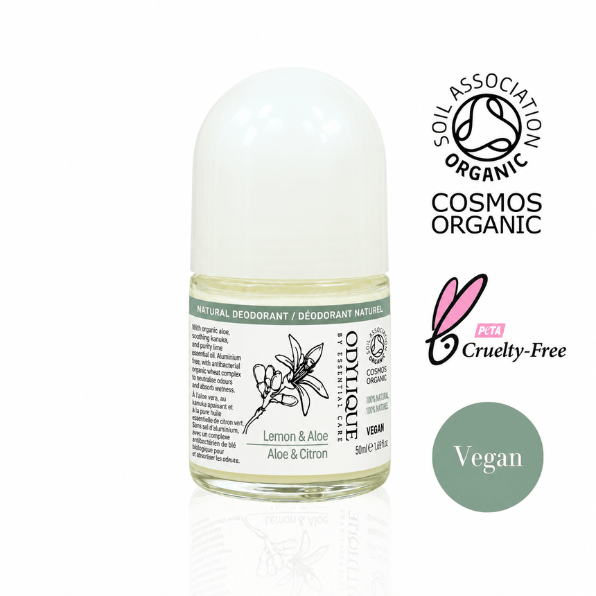 Lemon & Aloe Vera Natural Deodorant - mypure.co.uk