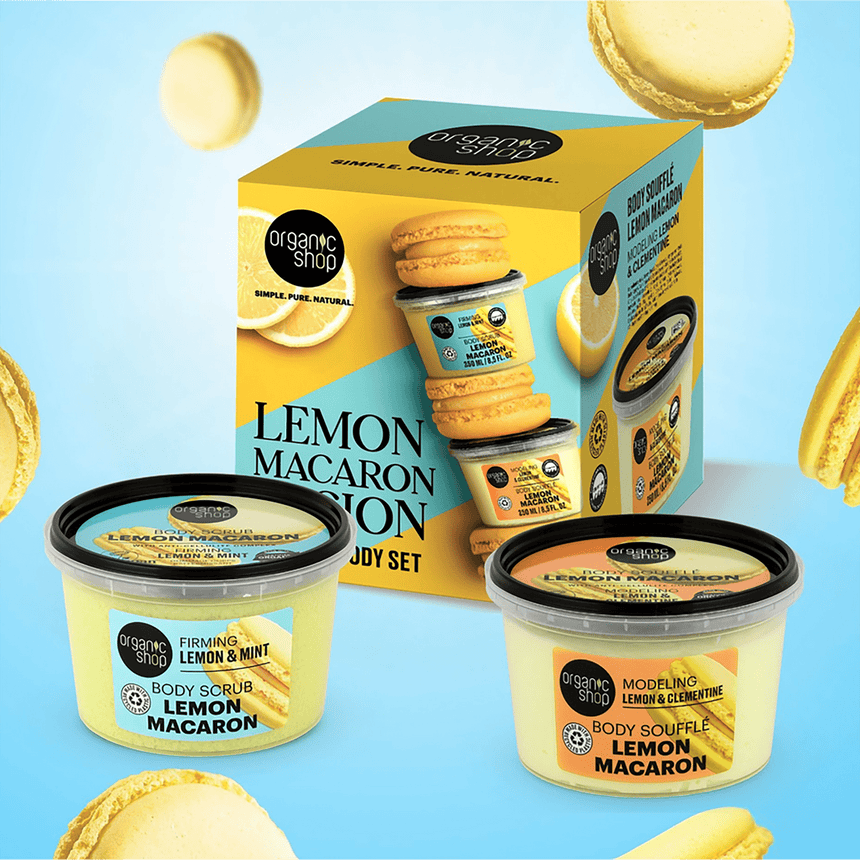 Lemon Macaron Fusion Perfect Body Set - mypure.co.uk