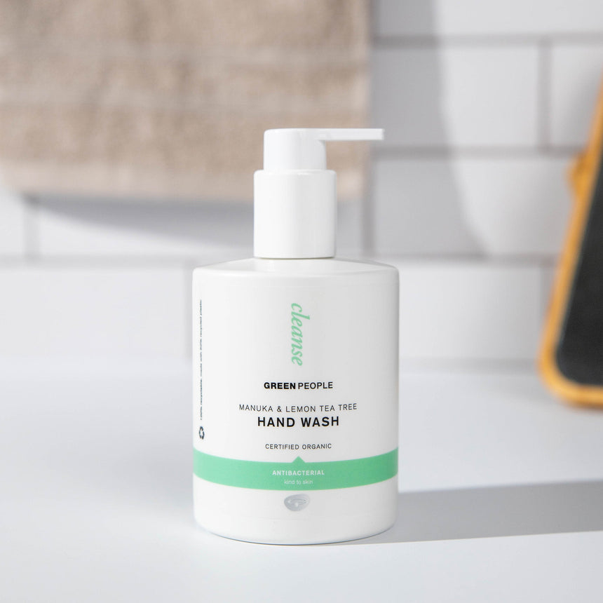 Manuka & Lemon Tea Tree Antibacterial Hand Wash - mypure.co.uk
