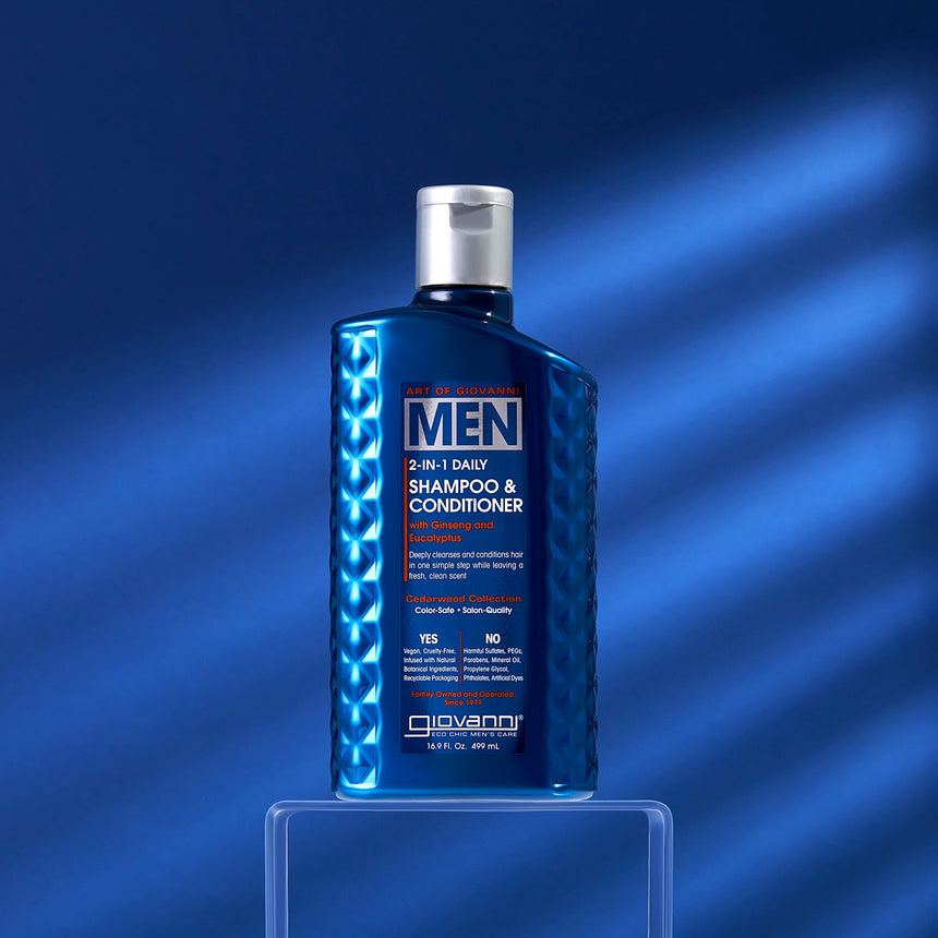 Men 2 in 1 Daily Shampoo and Conditioner - mypure.co.uk