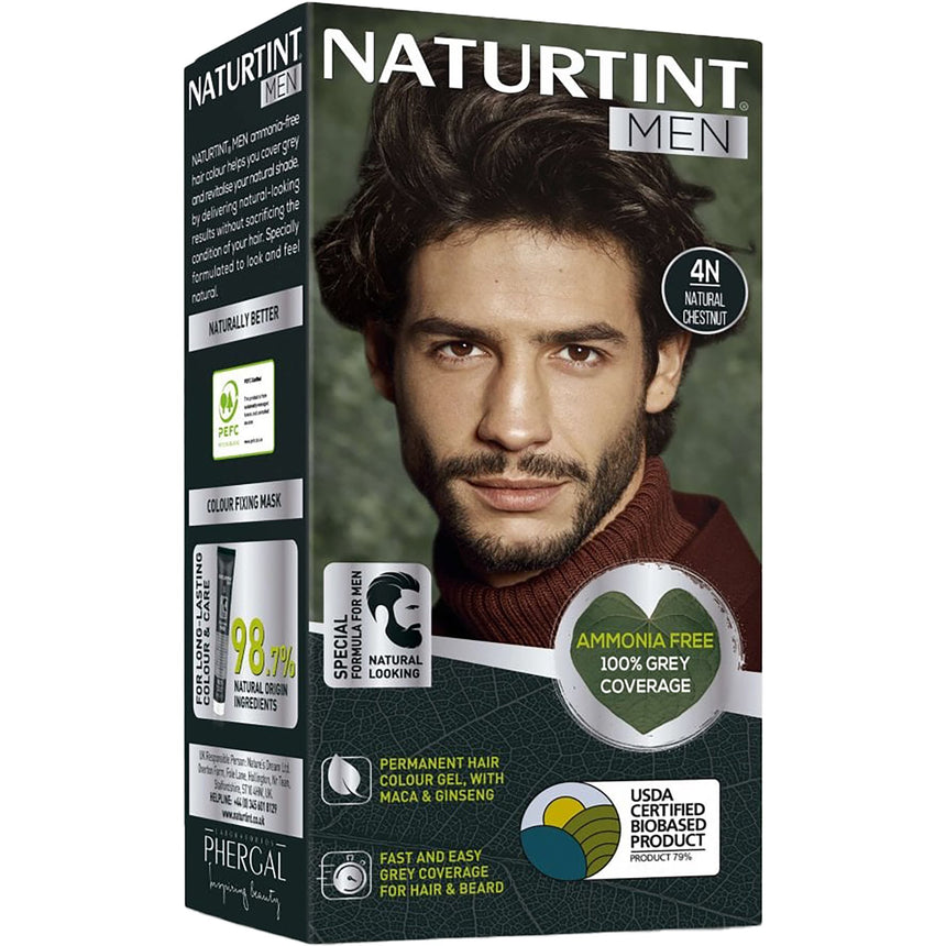 Men Permanent Hair Colour Gel - mypure.co.uk