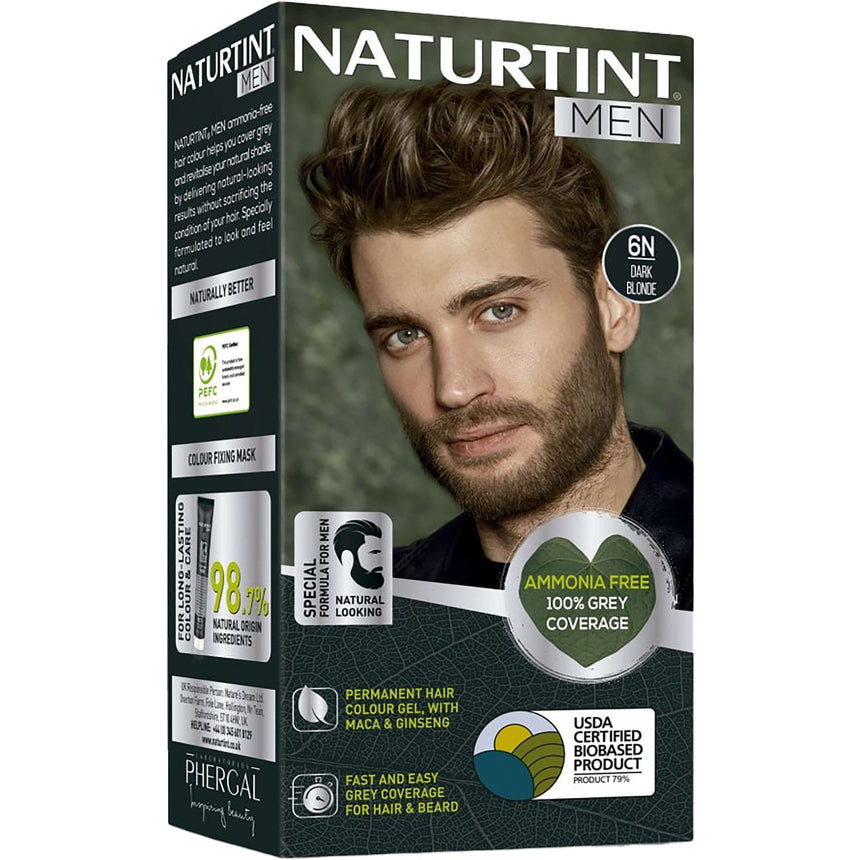 Men Permanent Hair Colour Gel - mypure.co.uk