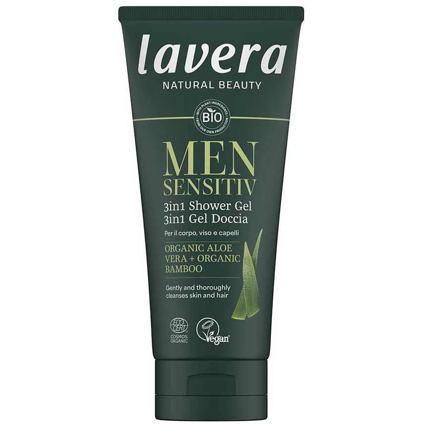 MEN SENSITIVE | 3 - in - 1 Shower Gel - mypure.co.uk