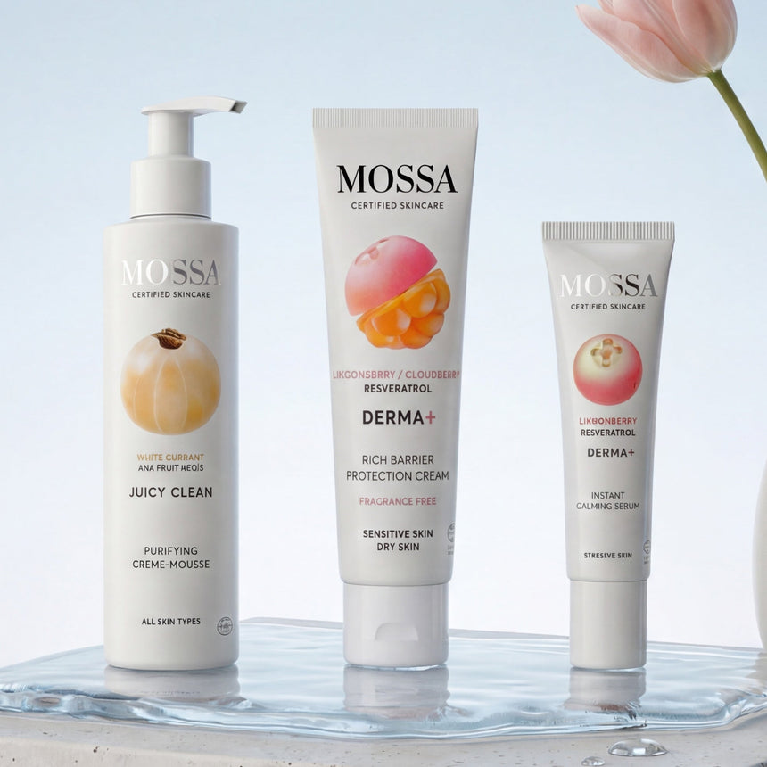 MOSSA Sensitive Skin Routine - mypure.co.uk