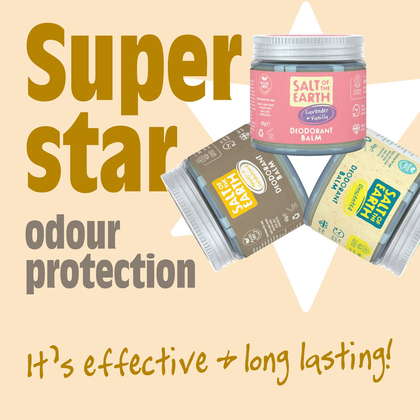 Natural Deodorant Balm | Amber & Sandalwood - mypure.co.uk