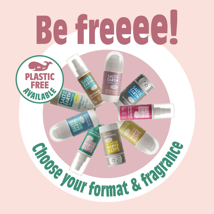 Natural Deodorant Refillable Spray | Melon & Cucumber - mypure.co.uk