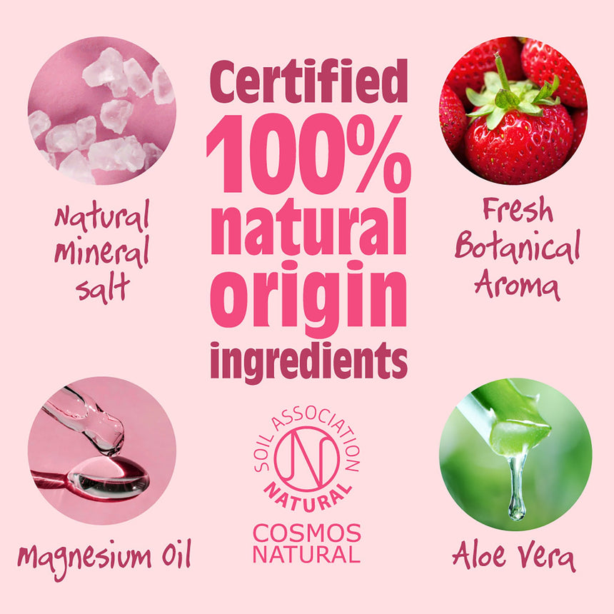 Natural Deodorant Spray | Strawberry - mypure.co.uk