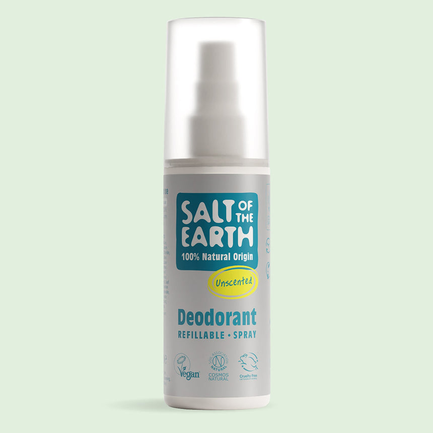 Natural Deodorant Spray | Unscented - mypure.co.uk