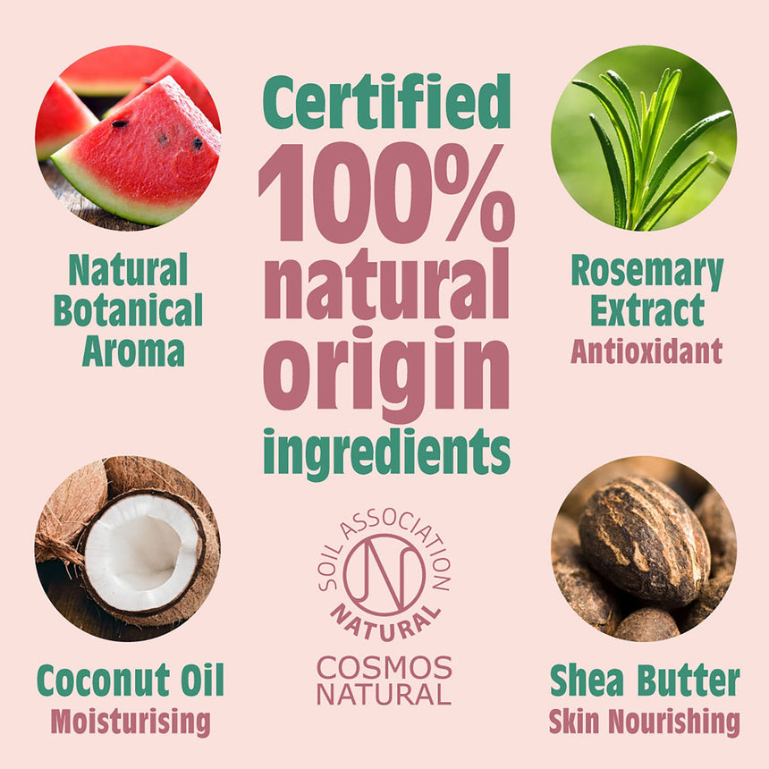 Natural Deodorant Stick | Melon & Cucumber - mypure.co.uk