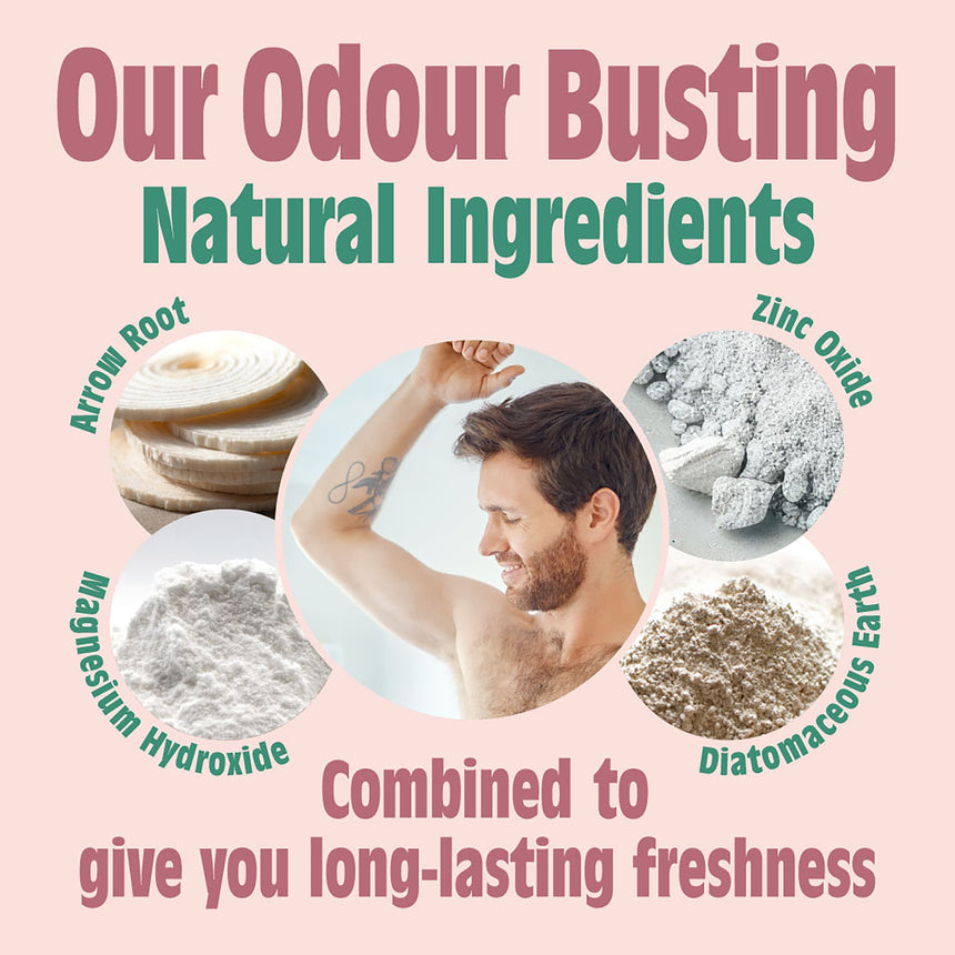 Natural Deodorant Stick | Melon & Cucumber - mypure.co.uk