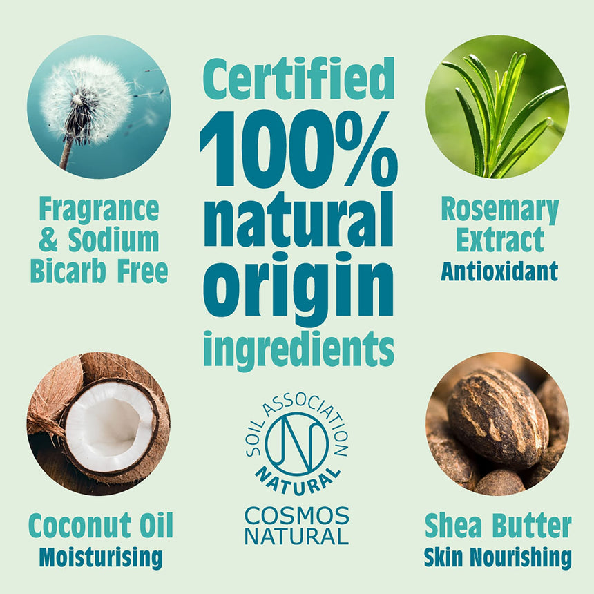 Natural Deodorant Stick | Unscented - mypure.co.uk