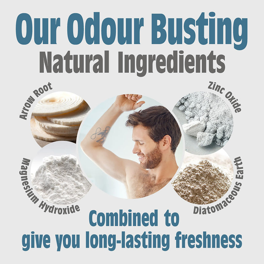 Natural Deodorant Stick | Vetiver & Citrus - mypure.co.uk