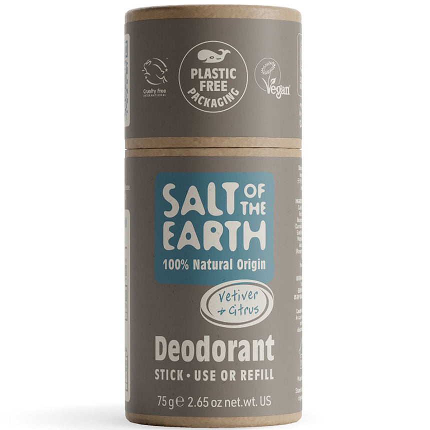 Natural Deodorant Stick | Vetiver & Citrus - mypure.co.uk