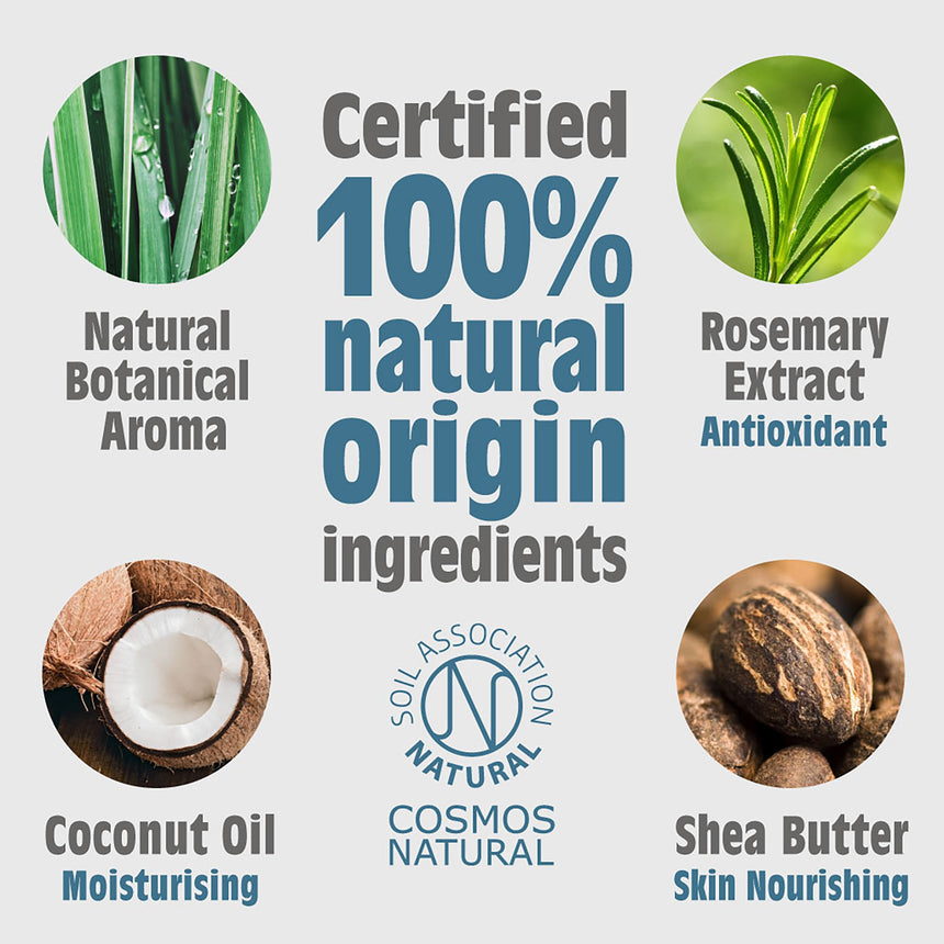 Natural Deodorant Stick | Vetiver & Citrus - mypure.co.uk