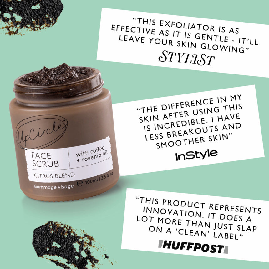 Natural Face Scrub | Citrus Blend for Dry Skin - mypure.co.uk