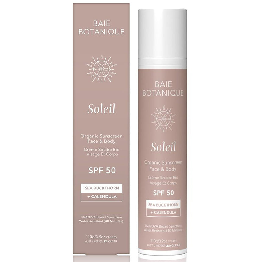 Organic Mineral Face & Body Sunscreen SPF 50 - mypure.co.uk