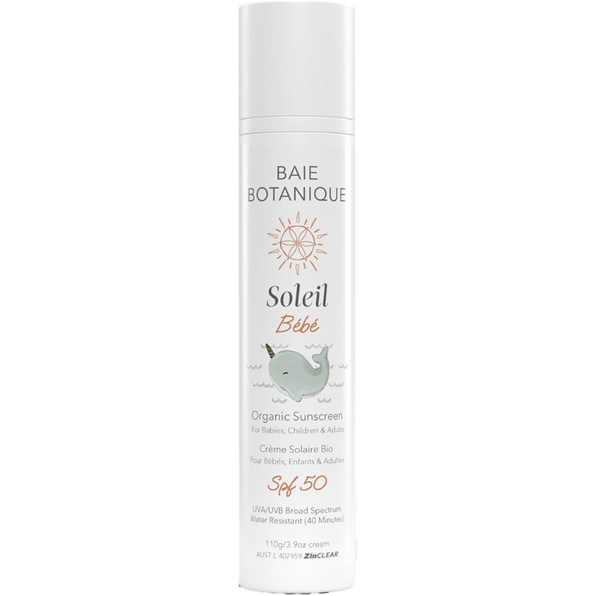 Organic Mineral Sunscreen Baby & Children SPF 50 - mypure.co.uk