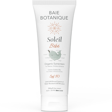 Organic Mineral Sunscreen Baby & Children SPF 50 - mypure.co.uk