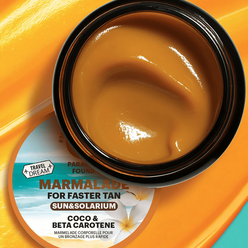 Paradise Found Body Marmalade For Faster Tan in the Sun & Solarium | With Coco & Beta Carotene - mypure.co.uk