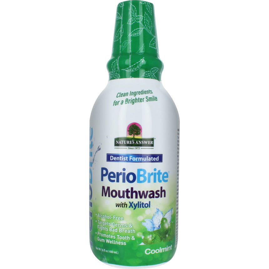 Periobrite Cool Mint Mouthwash - mypure.co.uk