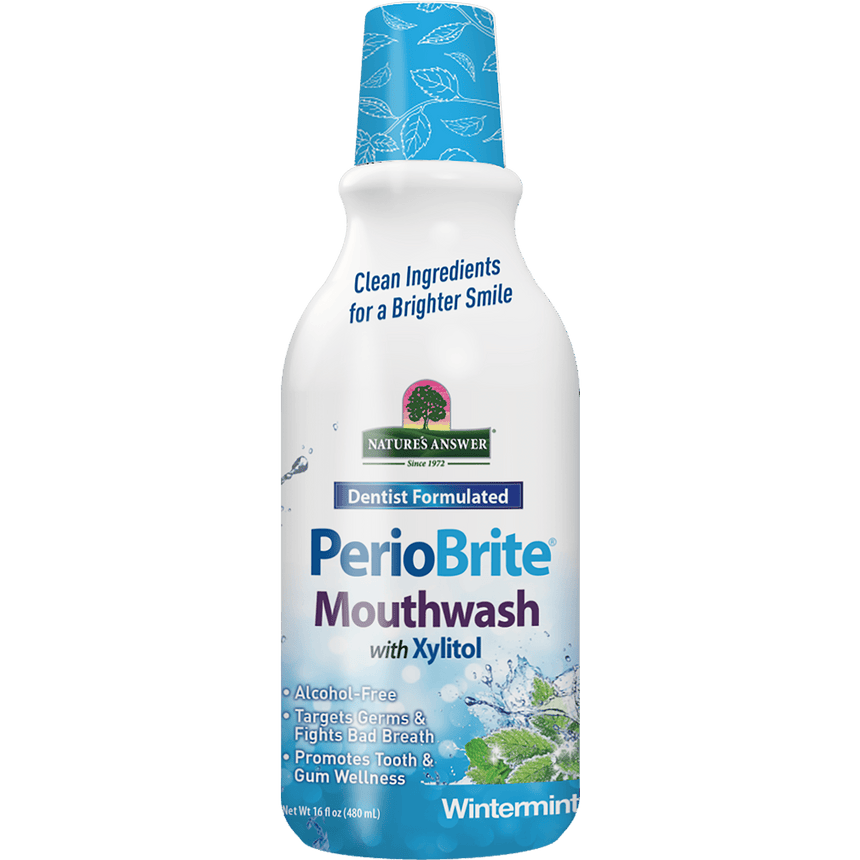 PerioBrite Wintermint Mouthwash - mypure.co.uk