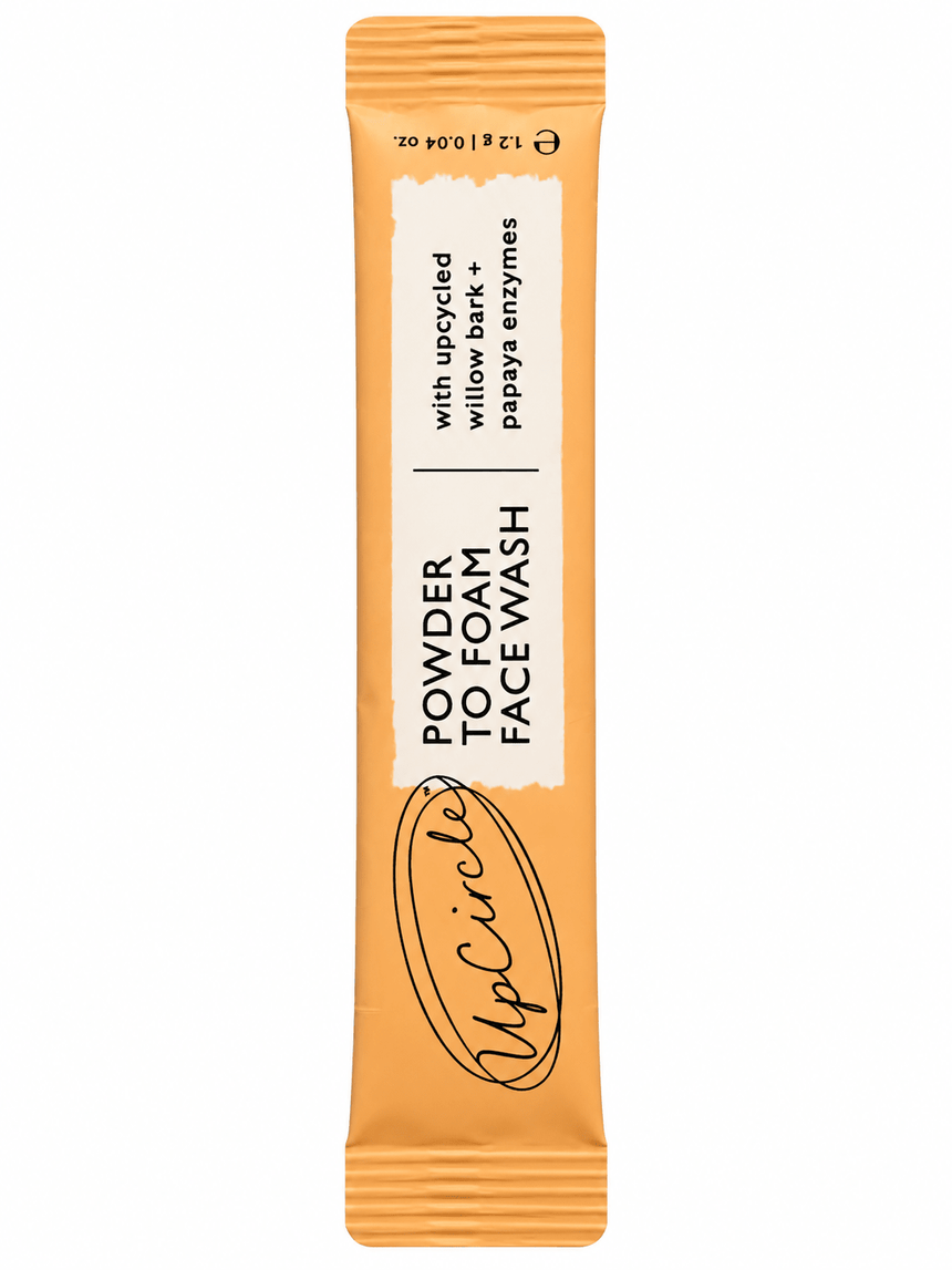 Powder To Foam Face Wash | Willow Bark + Papaya Enzymes - mypure.co.uk