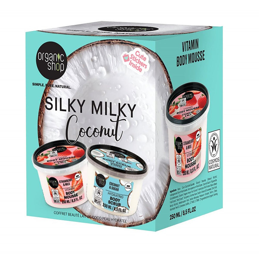 Silky Milky Coconut Beauty Gift Set - mypure.co.uk
