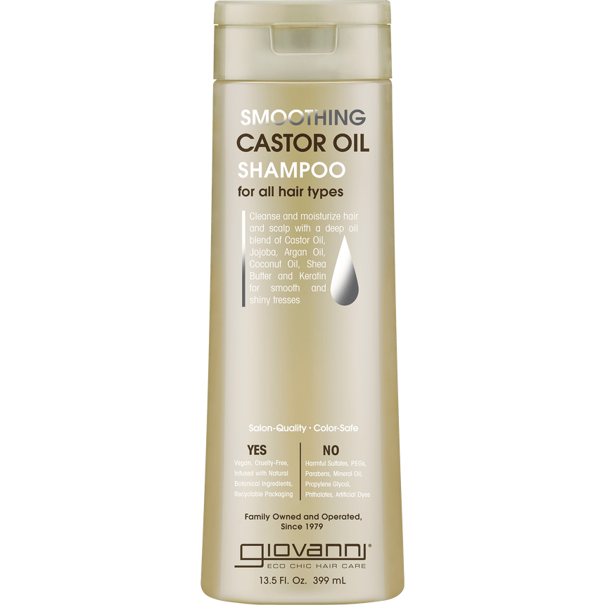 Smoothing Castor Oil Shampoo - mypure.co.uk