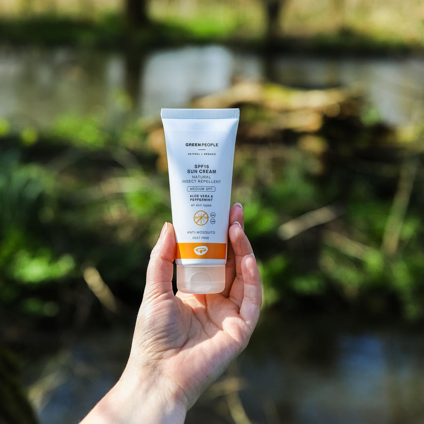 SPF15 Sun Cream with Natural Insect Repellent - mypure.co.uk