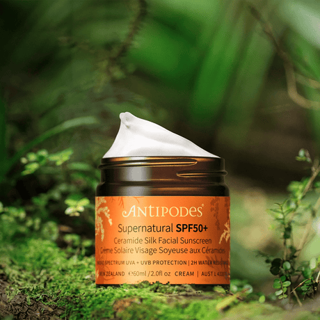 Supernatural SPF50+ Ceramide Silk Facial Sunscreen - mypure.co.uk